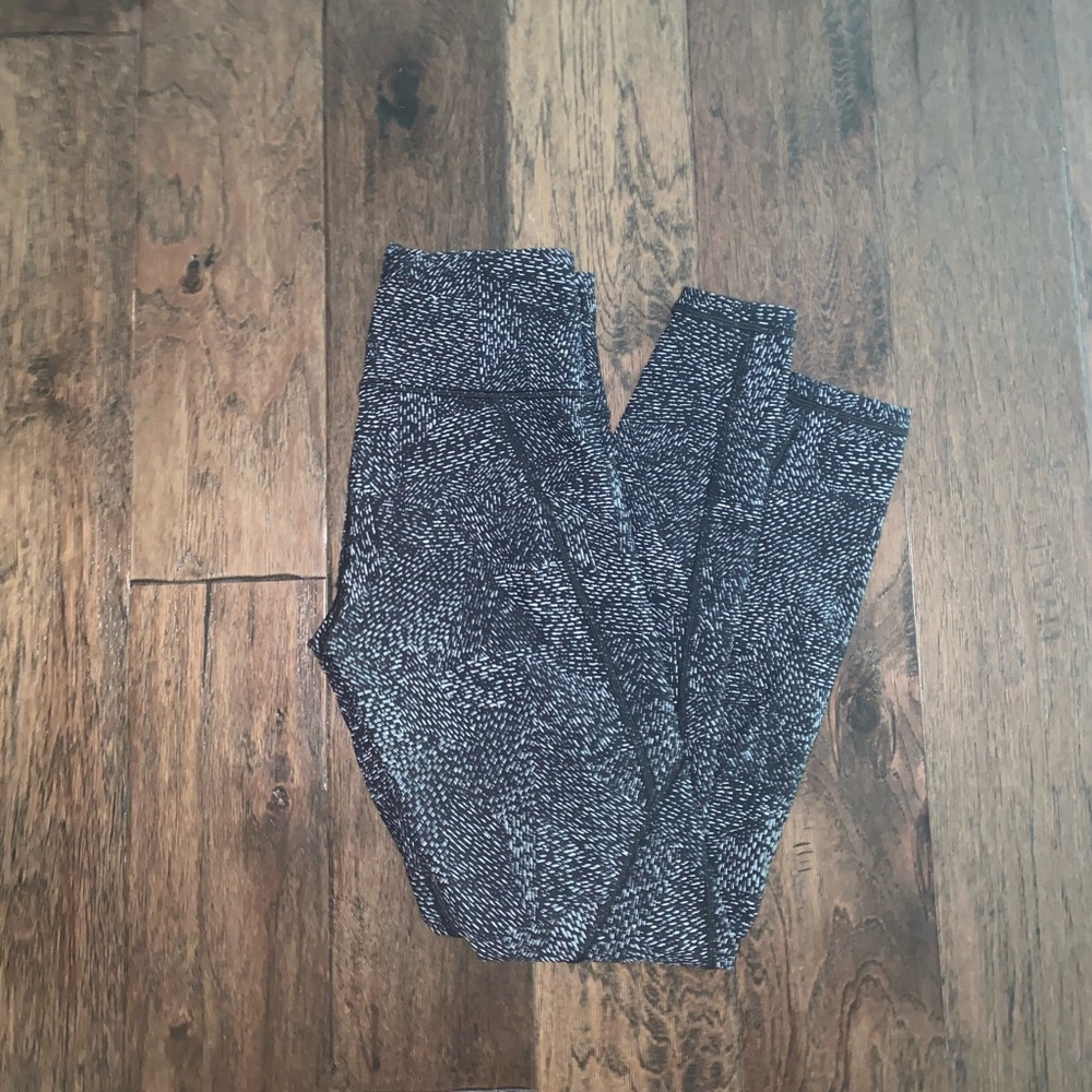 Athleta Leggings Cute Striped Pattern - image 1